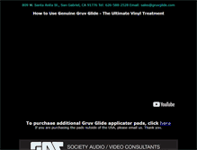 Tablet Screenshot of gruvglide.com